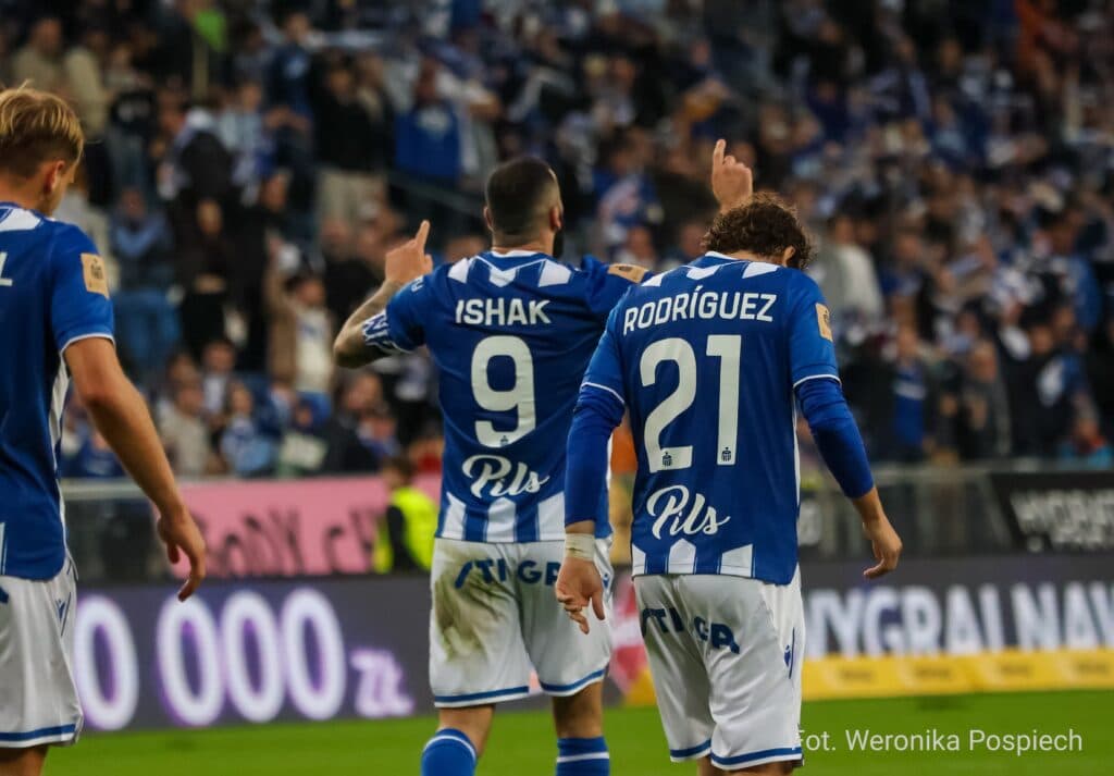 Lech Poznań - Korona Kielce Mikael Ishak